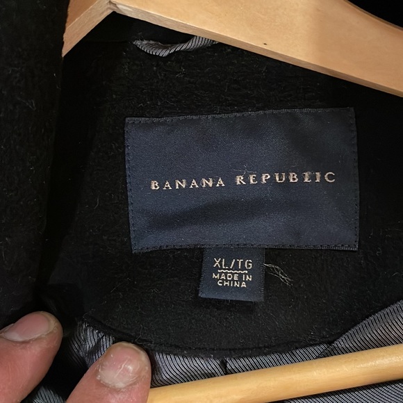 Banana Republic soft wool double breasted coat - Picture 2 of 6